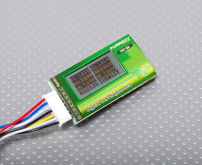 Turnigy Cell Diagnostics meter 2S~6S