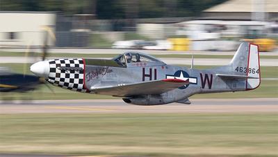 P51 Mustang Large Scale RC Plane Silver PNP Version 