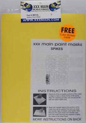 XXX Main Racing Spikes Paint Mask XXXM014L