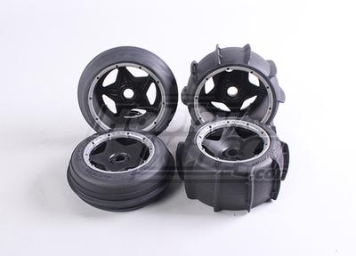 Sand Wheel and Tire Set (4Pcs/Set) - 260 and 260S