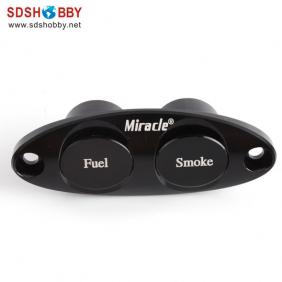 Miracle RC Twin Fuel Dot/ Dual Fuel Dot-Black Color for Fuel Pipe and Smoke Pipe