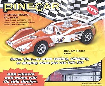 PineCar Can Am Racer Premium PineCar Racer Kit PINP3947