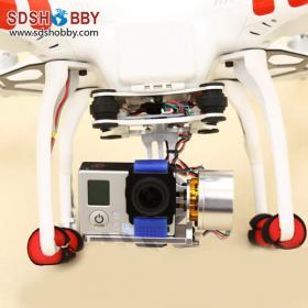 Two-axle Brushless Gimbal/ Cradle Head/ for FPV, Gopro3, DJI