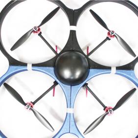 RC Quadcopter X4 Flyer whole set include 4 Hoop Protection Fuselage