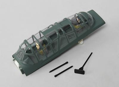 Durafly 1100mm Stuka - Replacement Canopy (with pilot)