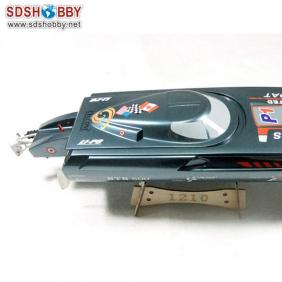 NTN600 Racing Boat/ Electric Brushless RC Boat Fiberglass with 2858 KV2881 Motor with Water Cooling, 50A ESC with BEC