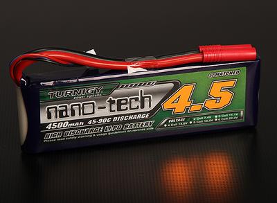 Turnigy nano-tech 4500mah 2S 45~90C Lipo Pack