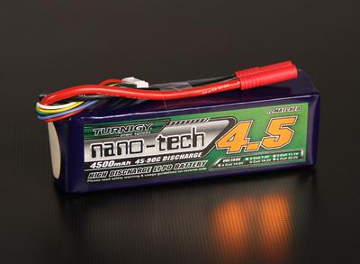 Turnigy nano-tech 4500mah 5S 45~90C Lipo Pack