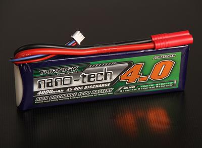 Turnigy nano-tech 4000mah 2S 45~90C Lipo Pack