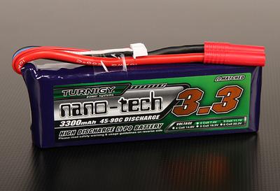Turnigy nano-tech 3300mah 3S 45~90C Lipo Pack