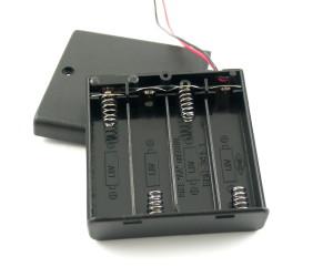 Astral 4 x AA Battery Box With ON/OFF Switch