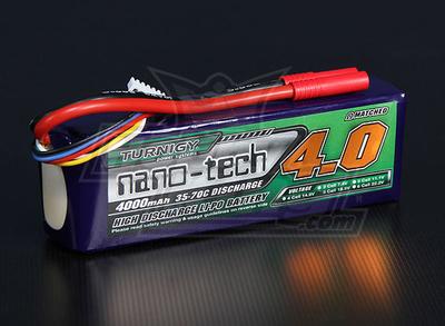 Turnigy nano-tech 4000mah 5S 35~70C Lipo Pack