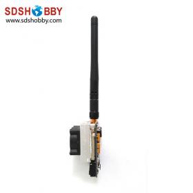 5.8G 1000mW 8 Channels Wireless AV Transmitter for FPV Aerial Photography with Transfer Line/ Antenna TX51W