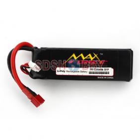 Max Force 35C 2200mAh 3-Cell/3S 11.1V Lipo Batteries