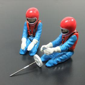 Resin Racing Figure for RC Boat length=32mm Width=20mm Thickness=35mm