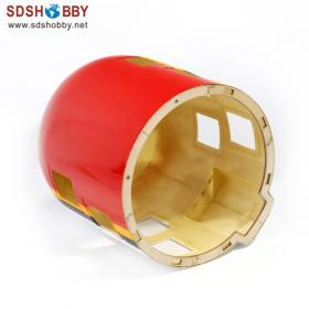 Cowl for Yak 54 50cc RC Gas Airplane Red (For AG182-A)