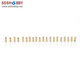 10 Pairs* 3.5mm Gold Coated Banana Connector Set for Battery/ Motor/ESC