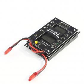 Mini Servo Sectionboard Power Box for gas plane with 30A UBEC
