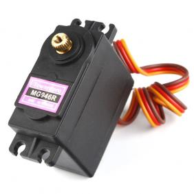 Towardpro Digital Servo MG946R High Torque Upgraded from MG945 13kg/55g W/ Metal Gears for 50-90 Class Nitro Airplanes and 26-50cc Gasoline Airplanes 25T FUTABA