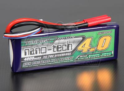 Turnigy nano-tech 4000mah 3S 35~70C Lipo Pack