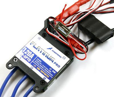 HOBBYWING 120A / 180A 5-12S Electric Brushless Speed Controller (ESC) Type Platinum-120A-HV