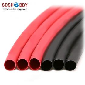 High Quality 200 Meter Heat Shrinkable Tubing Dia. =4mm (Red, Black ,Blue,Yellow Color)