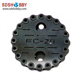 Fiberglass Shock Absorbing Plate A20 with 20 Damping Balls (Suit for SLR & 4-6kg Gimbal)