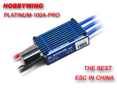 HOBBYWING 100A / 150A 2-6S Electric Brushless Speed Controller (ESC) Type Platinum-100A