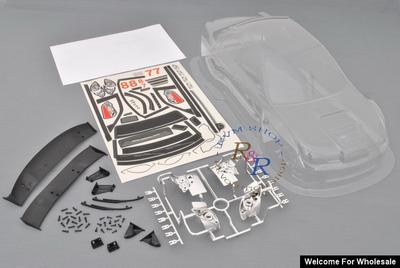 1/10 SUBARU IMPREZA WRC PC Transparent 190mm RC Car Body