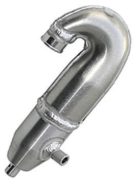 Associated NTC3 Rear Exhaust Dual-Chamber Pipe ASC2354