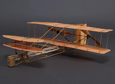 Rubber Band Powered Freeflight Wright Flyer 490mm Span
