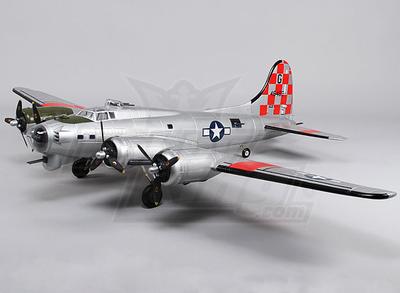 B-17 Flying Fortress (silver) Super Detail 1600mm (PNF)