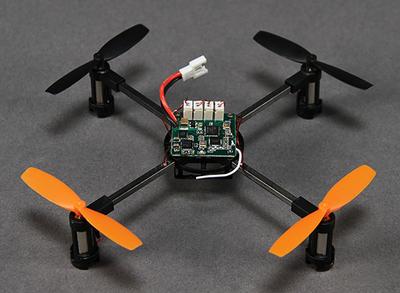 Q-BOT Micro Quadcopter w/2.4gHz RF Module (Spektrum/JR/Futaba compatible)