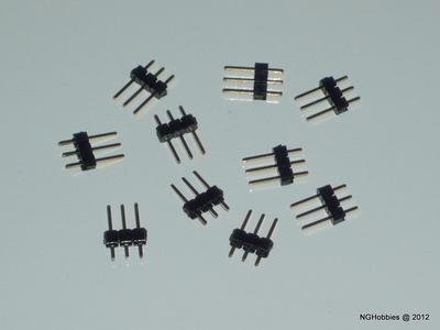 3 Pin 1 Row Header Pack