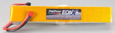 FlightPower EONX 30 LiPo 8S 29.6V 4350mAh 30C Long FPWEONX30-43508SL
