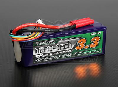 Turnigy nano-tech 3300mah 6S 35~70C Lipo Pack