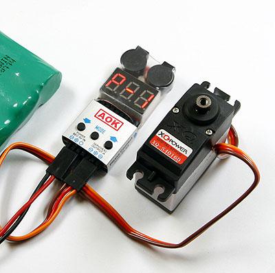 Multimeter (ESC tester/ Servo Tester/ PPM signal/ Temperature) 4-in-1 Accessory for Battery Checker LBVTBA