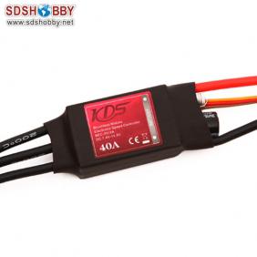 KDS Brushless Electronic Speed Controller/ESC 40A for Aircraft