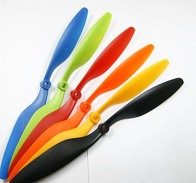 FC 10 x 45 Propeller Set (one clockwise rotating, one counter-clockwise rotating) - Yellow