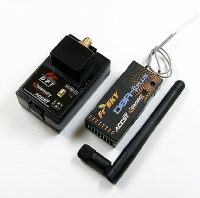 FrSky Two-way 2.4G Futaba Compatible Radio System Telemetry DFT/D8R-II Plus
