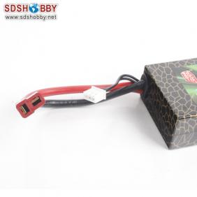 Gens ACE New Design High Quality 1042125 5000mAh 40C 2S 7.4V Lipo Battery with T Plug