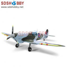 Spitfire 1200mm EPO/Foam Electric Airplane RTF with Retractable Landing Gear, 2.4G Right Hand Throttle