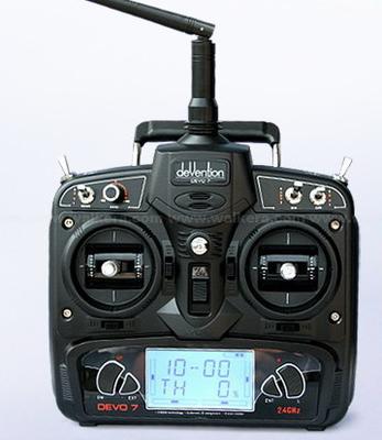 WALKERA DEVO-7  2.4G 7-Channel DSSS Transmitter (TX only) W/O RX