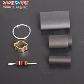 Spark Plug Caps and Boots for NGK -CM6-10MM KIT 120 Degree