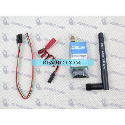 OMWAY 5.8G 200mw Tx(Compatible with all 5.8G Rxs we sell)