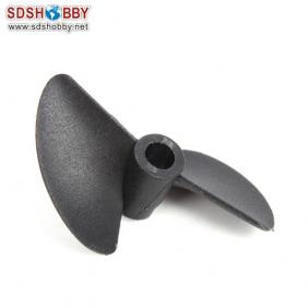 Two Blades 40 Nylon Propeller for RC Boat with Aperture=4.76mm, Diameter=40mm, Pitch=1.4
