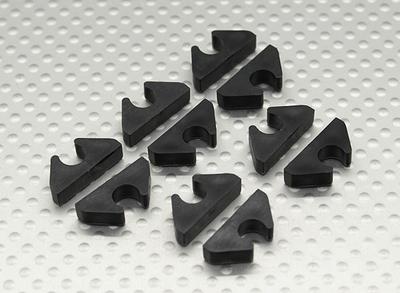 Air Line/Fuel Line/ Cable Tidy Clip for 6mm OD (10pc)