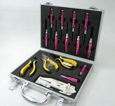 SKYA Multifunctional Tool Kit W/Alu. case for Helicopters (15pcs)
