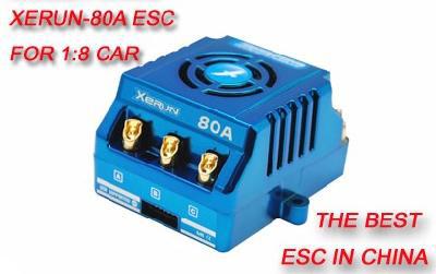 Xerun-80A Brushless ESC for 1/8 Car/Truck