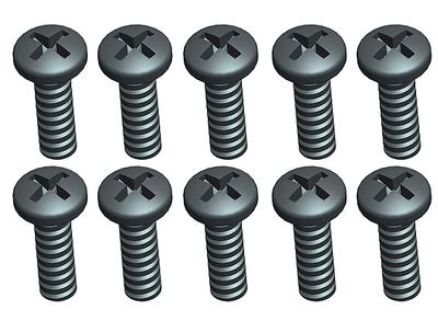 Screw Set (M3x10mm)(10Pcs/Bag) - 110BS, A2003, A2010, A2027, A2029 and A3007